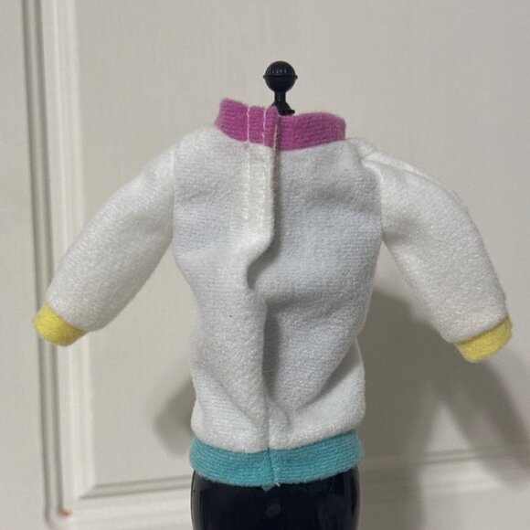 Vintage Barbie Babysitter Skipper Doll Sweater 1994 Mattel Teddy Bear Hearts - Picture 2 of 2